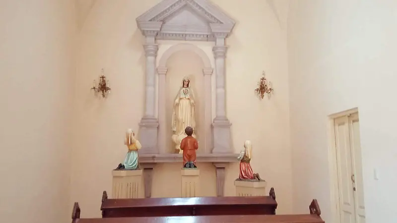 Imagen de la Virgen de Fátima.